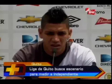 Liga de Quito busca escenario para medir a Independiente