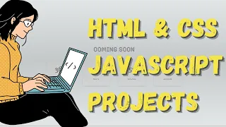 Master HTML CSS and JavaScript with one project Countdown Timer using HTML CSS JS