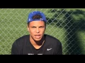 Former Mona Shores standout Tyree Jackson talks about quarterback battle at Buffalo