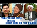 HUKUM NIKAH SIRI BAGI PRIA YANG MASIH BERISTRI - Buya Yahya