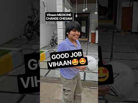 Vihaan Ki Vaade Medicine Brand Change Chesam #vihaan #trendingshorts #autism
