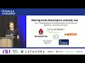 Making Tools Developers Actually Use - Michiel Borkent