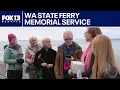 A final voyage Family scatters parents ashes aboard Edmonds Kingston ferry FOX 13 Seattle