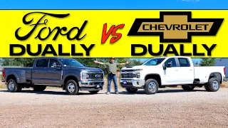 Ford F-350 vs Chevy Silverado 3500: Which Brand Makes the BEST Dually?