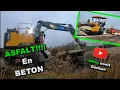 🛣️ASFALT!!!! en 🏗️BETON #111 #steelwrist  #excavator