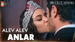 Canfeza'dan Mahir'e ateşli öpücük - Bir Gece Masalı 9. Bölüm