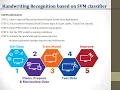 Machine Learning SVM classifier based digit recognition