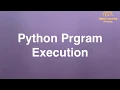 3 Python Program Execution Online Training Download app from below link