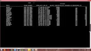 HOE TO USE SQLPLUS TOOL PART 2 SQLPLUS COMMANDS