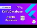 Flutter Drift Database Part 3 Insert Fetch User List Complete CRUD Tutorial amplifyabhi