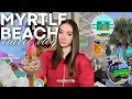 MYRTLE BEACH VLOG jet boats shopping double dates MORE