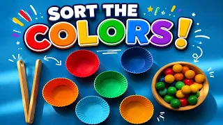 “Can you sort them all? 👀🌈”