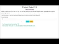 Project Euler 015 - Lattice Paths