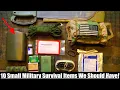 10 Small Military Field Items We Need In Our Survival Kit