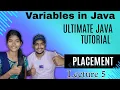 Variables in java Lecture 5 Java beginners full course