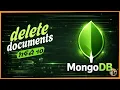 MongoDB Delete Documents Tutorial Part 10 deleteOne deleteMany Explaineds