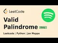 Valid Palindrome - Leetcode 125