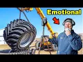 I Bought My Dad The Largest Tires In The World