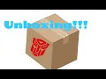 Opening a Transformers package from eBay