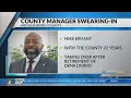 New Meck County manager Mike Bryant to be sworn-in