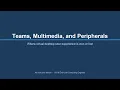 vdi m5 l03 teams multimedia and peripherals