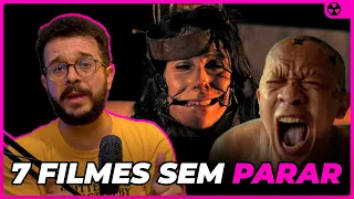 PASSEI 12 HORAS SEGUIDAS VENDO FILMES BIZARROS