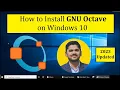 Install GNU Octave on Windows 10 Complete Installation 2023