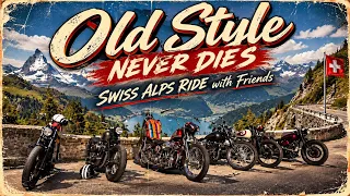 OLD STYLE NEVER DIES | Knuckle, Pan, Shovel & Evo durch die Schweizer Alpen 🇨🇭
