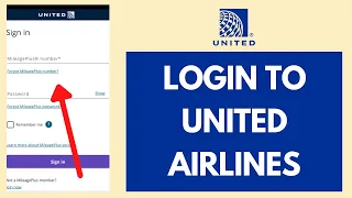 United Airlines Login - How to Sign in to FlyingTogether Ual 2026