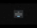 Glowing Login Form with Cool Particle Background using JAVASCRIPT