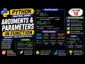 Python Arguments Parameters Complete Guide for Beginners Lecture 18