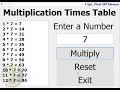 How to Create Multiplication Times Table in Delphi