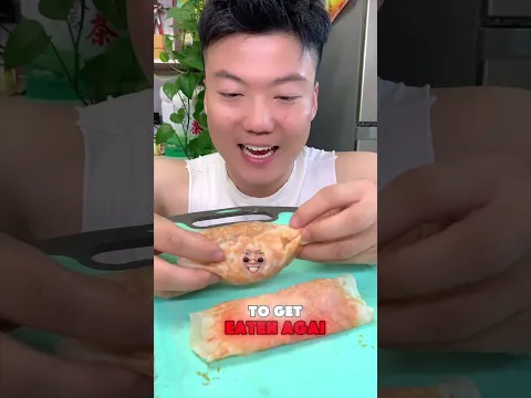 Check out this new way I invented to eat Samyang Buldak noodles! 🍜🔥 #food #delicious