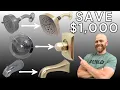 Easier Than I Thought Replace Shower and Bathtub Faucet