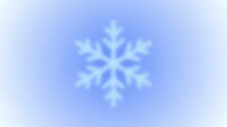 Pastel blue aura snowflake wallpaper soft winter aesthetic background loop