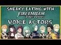 Sneaky Eating Challenge with the Voice Actors of Fire Emblem Three Houses CASUAL MODE