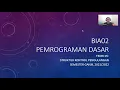 Pemrograman Dasar 05 Pengulangan While For dan For Each di Java dan Python