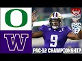 Pac-12 Championship Game Oregon Ducks vs Washington Huskies Full Game Highlights