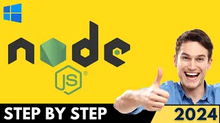 How to Install Nodejs 20 on Windows 2024