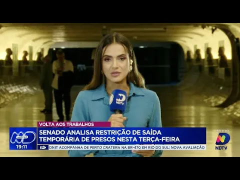 Senado debate restrição de saída temporária de presos: pauta prioritária no retorno do recesso