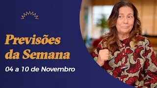 Previsões da Semana - 04 a 10 de Novembro - Cláudia Lisboa