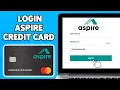 How To Login Aspire Credit Card Online Account 2024 Aspire Credit Card Sign In Guide Aspire com