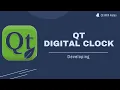 Qt Digital Clock Design And Develop Attractive Digital Clock Qt C Qt Creator Qt Tutorial