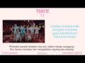 TWICE - TT [MV, EASY LYRIC, LIRIK INDONESIA]