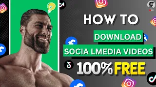 Download Instagram TikTok Facebook s Free SnapInsta SaveFromNet Tutorial 2025
