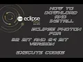 How To Download and Install Eclipse Photon for 32 bit and 64 bit Versions Execute Codes
