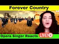 Download Lagu Artists Of Then, Now \u0026 Forever - Forever Country Reaction | Opera Singer Reacts LIVE