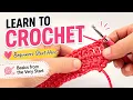 START HERE The Ultimate How to Crochet Workshop for Beginners