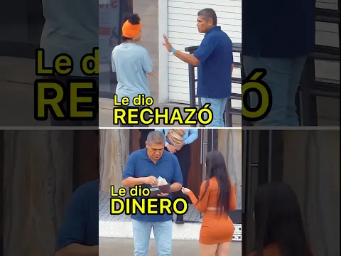 A una le dio DINERO y a la otra RECHAZÓ!! 😱🥲