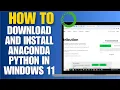 How To Download And Install Anaconda Python In Windows 10